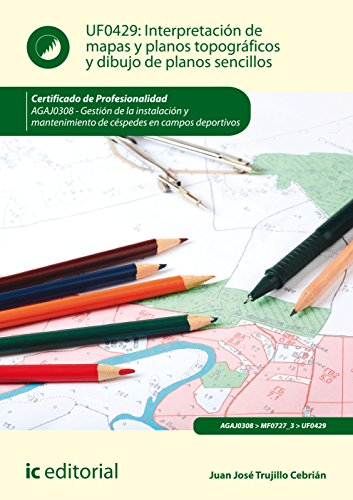 Interpretación de mapas y planos topográficos y dibujo de planos sencillos. AGAJ0308 - Gestión de la instalación y mantenimiento de céspedes en campos deportivos