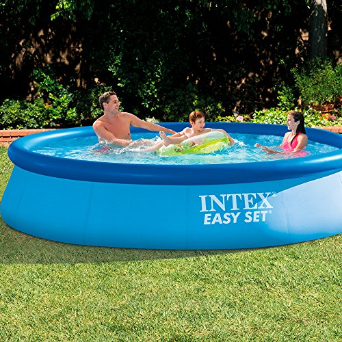 Intex 28132NP Piscina hinchable, con depuradora, 5.621 litros, 366 x 76 cm