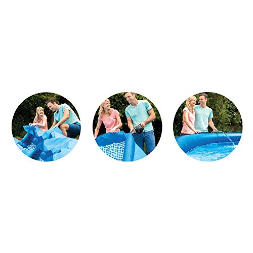 Intex 28132NP Piscina hinchable, con depuradora, 5.621 litros, 366 x 76 cm