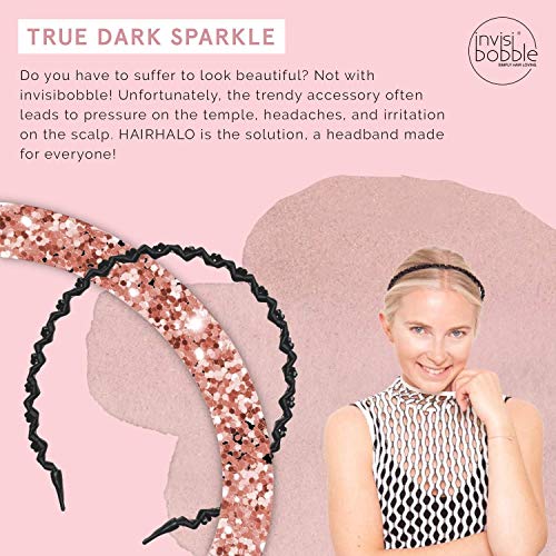 Invisibobble Diademas Invisibobble Hairhalo True Dark Sparkle 40 g