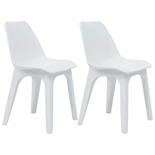 IPAE Silla Resina Eolo Sin Brazos Color Blanca 49,5x45x81 (Alt.) cm.