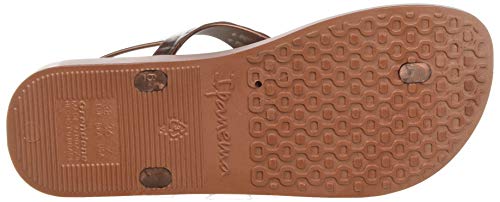 Ipanema Caiman Sandal Fem, Sandalia Mujer, Cobre metálico marrón, 38 EU