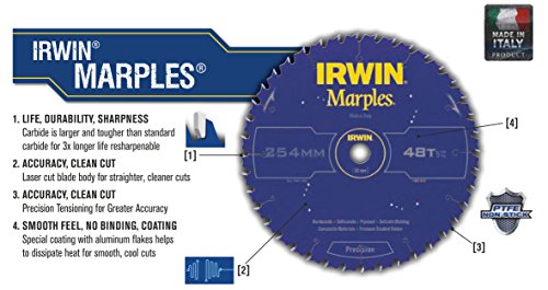 Irwin - Disco sierra circular 254mm/60t inglete