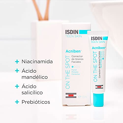 ISDIN Teen Skin Acniben Corrector De Granos Faciales - 15 ml.