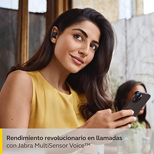 Jabra Elite 7 Pro Bluetooth In-Ear - Auriculares inalámbricos True Wireless con cancelación activa del ruido ajustable, diseño compacto - Jabra MultiSensor Voice para llamadas claras - Negro