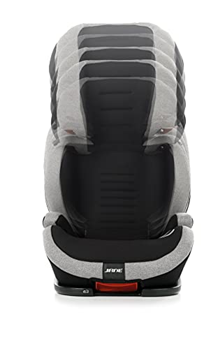 Jané iQuartz Silla de Coche Grupo 2 3, de 100 a 150 cm, con Isofix, Regulación de Altura en 11 Posiciones, 3 Posiciones de Reclinado, Horizons, 4587-T80