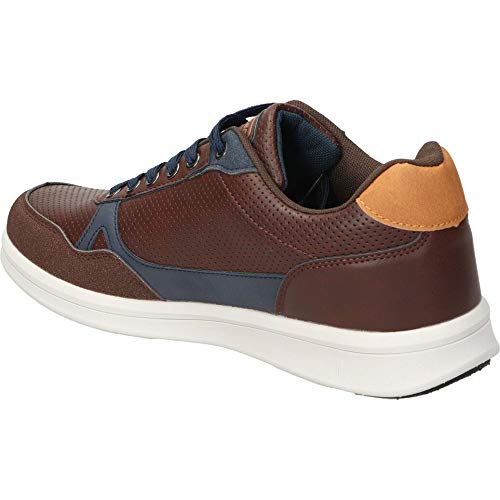 Jhayber Casual Cab V21, Zapatillas Hombre, Dark Brown, 41 EU