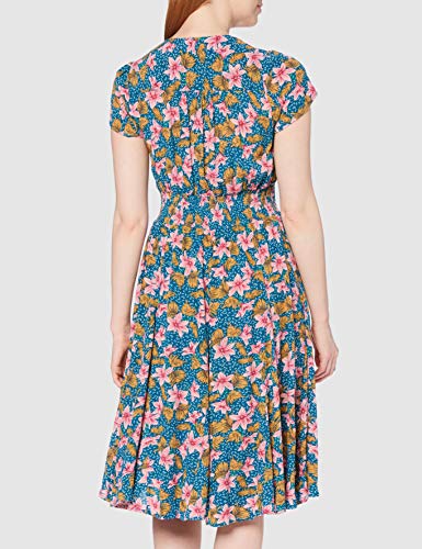 Joe Browns Spring Awakening Dress Vestido Informal, A-Blue Multi, 36 para Mujer