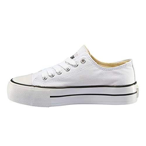 JOHN SMITH Zap.J.Smith Libel Blanco 38, Zapatillas Deportivas Mujer, EU