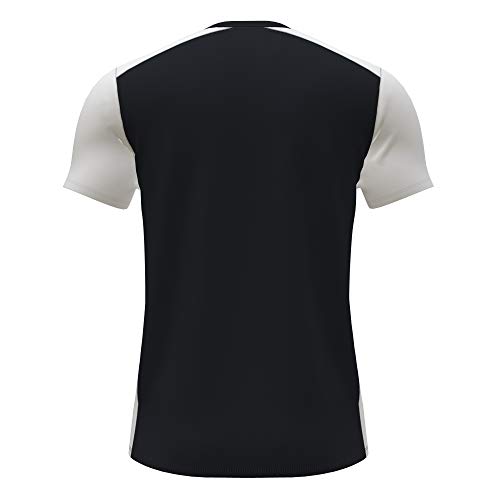 Joma Camiseta Manga Corta Record II Negro Blanco, L