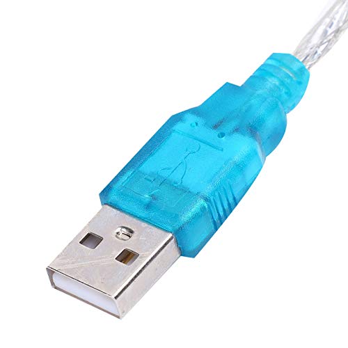 KAKAKE Línea de Adaptador de Cable de comunicación OP320 Línea de Texto USB a 232 para Pantalla táctil para Puerto Redondo MD8