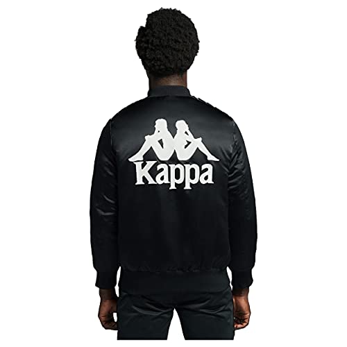 Kappa 222 Banda Bawer Jacket Black, Nero, M