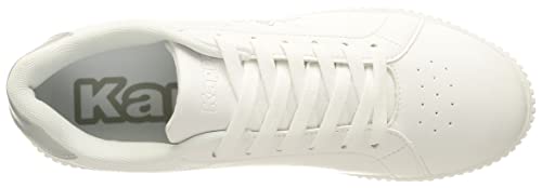 Kappa 243085-37, Zapatillas Unisex Adulto, 1017 White Multi, 37 EU