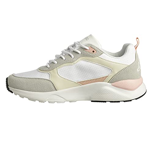 Kappa BRADYNYW, Zapatillas Deportivas Mujer, Beige/Rosa, 39 EU