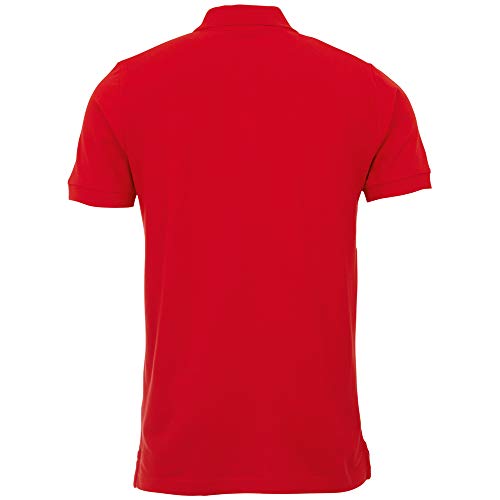 Kappa Camisa Pleot, Polo, para Hombre, Hombre, Polo, 303173, 540 Scarlet, XXXX-Large