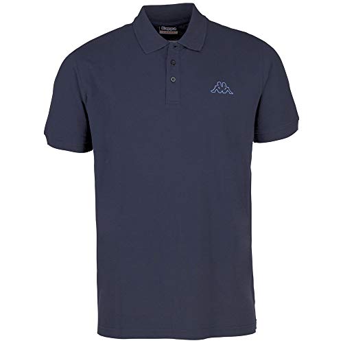 Kappa Camisa Pleot, Polo, para Hombre, Hombre, Polo, 303173, 821 Navy, XXXX-Large