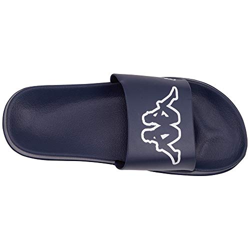 Kappa Krus, Chanclas Unisex Adulto, Azul (Navy/White 6710), 37 EU