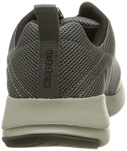 Kappa Padua Unisex, Zapatillas para Correr de Carretera Adulto, 1611 Grey Black, 41 EU