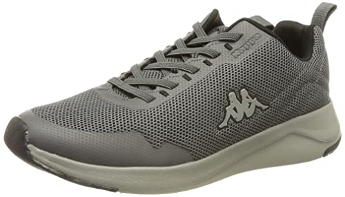 Kappa Padua Unisex, Zapatillas para Correr de Carretera Adulto, 1611 Grey Black, 41 EU