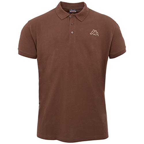 Kappa Polo Clásico Edición ZiATEC con práctica Bolsa de lavandería | Camisa de Golf básica de Mangas Cortas, Mezclas en Muchos Colores, tamaño:M, Color:1 x Negro