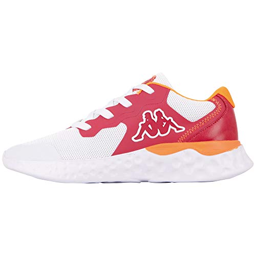 Kappa Zibo, Zapatillas Hombre, Blanco y Rosa, 42 EU