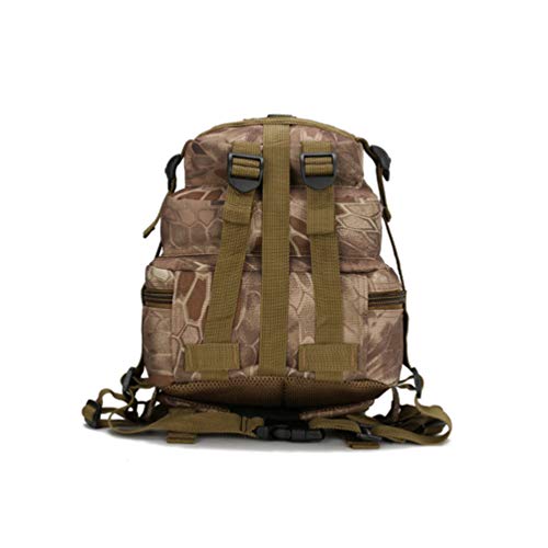 Ketamyy Mochila Tactica Militars 3 Dias Camuflaje Impermeable Duradero Multi-Bolsillo Outdoor Montañismo Acampada Senderismo Asalto Molle Ordenador Bolso 30L Hombre Mujer Camuflaje Selva