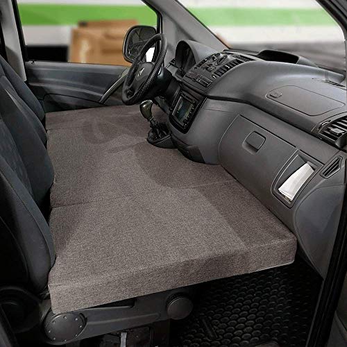 kfoam.es K´Foam Colchón Plegable Cama Delantera Camper para Mercedes Vito Color Gris (2003-2014)