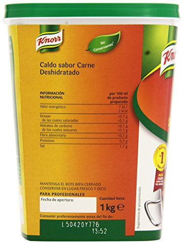 Knorr Caldo sabor carne - Deshidratado - 1 kg