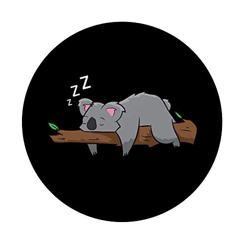 Koala Marsupial Koala cansado Koala dormido PopSockets PopGrip: Agarre intercambiable para Teléfonos y Tabletas