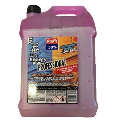 krafft ANTICONGELANTE REFRIGERANTE 50% Energy Plus Long Life G12 Color Violeta