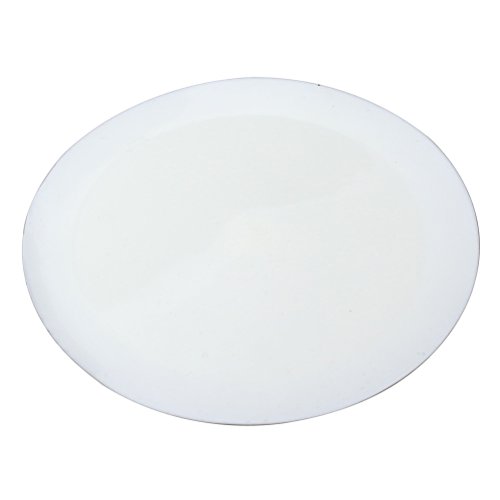 kuou. Tapón de silicona para bañeras, fregaderos o lavabos, para baños, cocinas y lavanderías, tapón de drenaje universal de 15 cm (blanco)