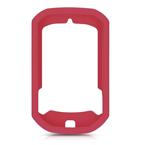 kwmobile Carcasa GPS Compatible con Bryton Rider 420/320 - Funda de Silicona para navegdor de Bici - Rojo