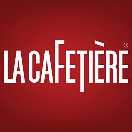 La Cafetiere C000431 La Cafetière Barcelona - Tetera (cerámica), color gris y blanco, cerámica, ciruela, 2-Cup Teapot (420 ml)