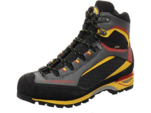 LA SPORTIVA Trango Tower GTX, Botas de montaña Hombre, Black/Yellow, 41 EU