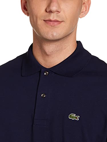 Lacoste L1212 Camisa Polo, Hombre, Azul (Marine), S