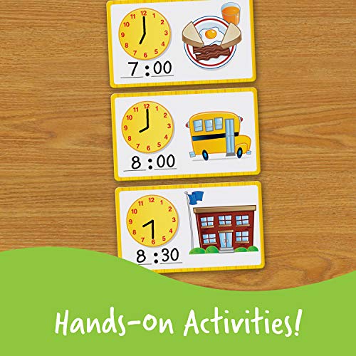 Learning Resources-Set de Actividades de La Hora De, Color, Talla Única (LER3220)