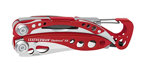 Leatherman Skeletool RX - Herramienta multiusos para primeros auxilios, con 7 herramientas esenciales incluyendo una hoja de navaja dentada de 154CM, hecha en EE.UU.