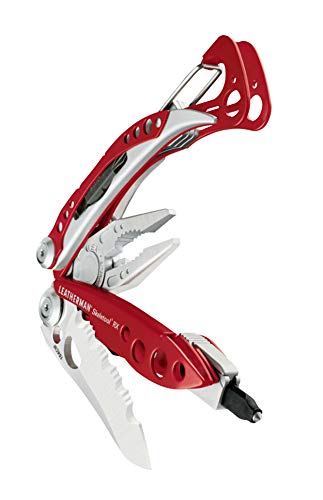 Leatherman Skeletool RX - Herramienta multiusos para primeros auxilios, con 7 herramientas esenciales incluyendo una hoja de navaja dentada de 154CM, hecha en EE.UU.