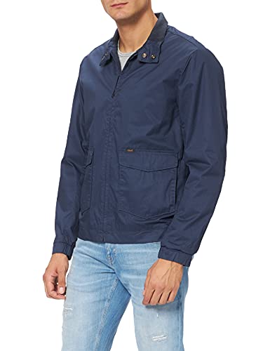 Lee Chaqueta Harrington, Azul (Navy 35), S para Hombre