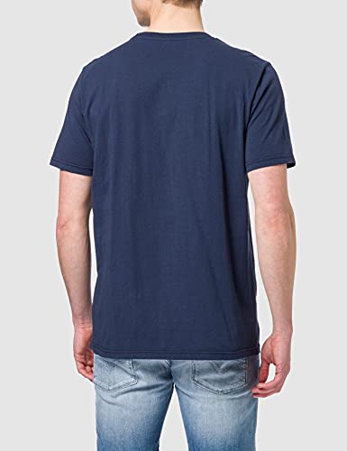 Lee Summer Logo Camiseta, Navy, XXL para Hombre