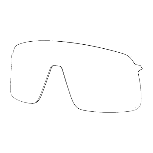 Lentes de Recambio Compatibles para Oakley Sutro Lite OO9463, Transparente