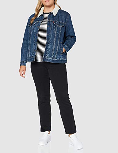 Levi's Pl Ex BF Sherpa Trucker Chaqueta, Rough and Tumble, 2 XX para Mujer