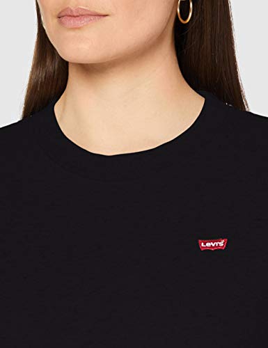 Levi's Standard Crew Sudadera, Caviar, M para Mujer