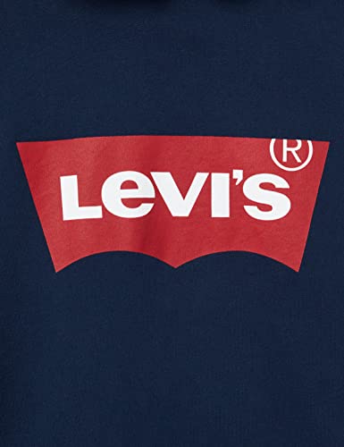 Levi's T2 Graphic Hoodie, Big BW Dress Blues-Sudadera con Capucha, XXL para Hombre