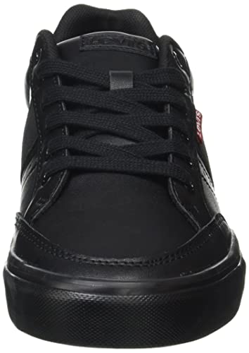 Levi's Turner 2.0, Sneakers Hombre, Full Black, 45 EU