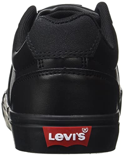 Levi's Turner 2.0, Sneakers Hombre, Full Black, 45 EU