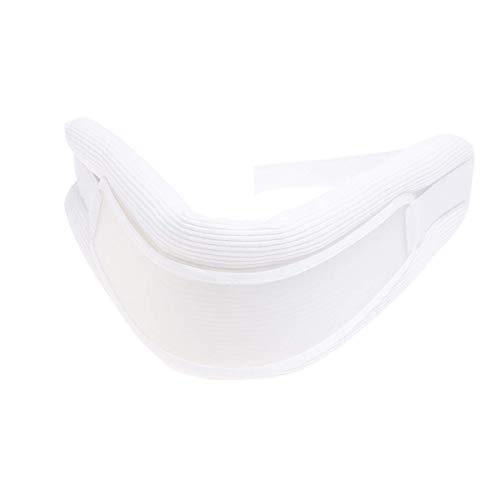 LIXBD 1pc cuello cervical Gear cuello soporte cervical collar para recuperación de lesiones blanco