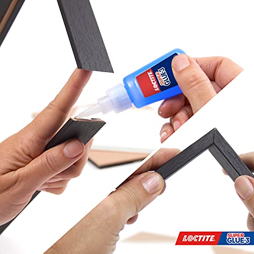 Loctite Super Glue-3 XXL, pegamento universal triple resistencia, adhesivo para uso intensivo, pegamento instantáneo, transparente y extrafuerte, 1x20 g