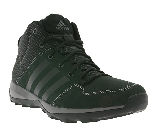 los hombres de adidas Performance Daroga MID Lea zapatos de trekking Verde Plus B27276, Size:42