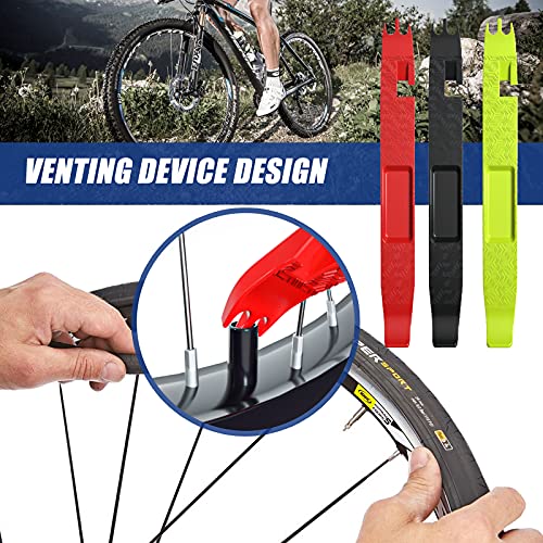 LS LETONG SINIAN Portabidones para Bicicletas con Palanca de Neumáticos, Porta Bidones para Bici MTB, Universal Portabidones Bicicleta para Bicicletas de Montaña y Carretera, Unisex-Adult